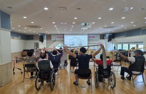 영월군보건소 지역사회중심재활사업 건강…